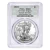 2018 1 oz Silver American Eagle $1 Coin PCGS MS 69 First Strike (Doily)