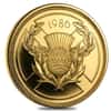 1986 Great Britain 2 Pound Commonwealth Games Proof Gold Coin AGW .4707 oz (In Cap)