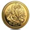 1/2 oz Isle of Man Gold Angel Coin Proof/BU (Random Year)