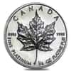 1/4 oz Platinum Canadian Maple Leaf Coin BU (Random Year)