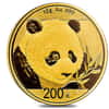 2018 15 Gram Chinese Gold Panda 200 Yuan .999 Fine BU (Sealed)
