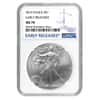 2014 1 oz Silver American Eagle $1 Coin NGC MS 70 Early Releases 