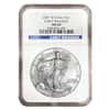 2007-W 1 oz Burnished Silver American Eagle NGC MS 69 Early Releases