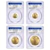 2018 1.85 oz Gold American Eagle 4-coin Set PCGS MS 69 First Strike - West Point