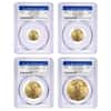 2018 1.85 oz Gold American Eagle 4-coin Set PCGS MS 70 First Strike - West Point