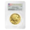 2016 1 oz Gold American Buffalo PCGS MS 70 First Strike (Flag Label)