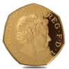 1998 Great Britain 50 Pence 25th Anniversary UK Membership Commemorative Proof Gold Coin (w/ COA)