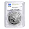 2014 1 oz Silver Australian Wedge-Tailed Eagle Perth Mint PCGS MS 69 (J. Mercanti Signature Label)