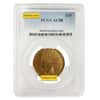 $10 Indian Head Gold Eagle PCGS AU 50 (Random Year)