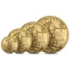 2018 1.85 oz Gold American Eagle 4-coin Set BU