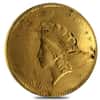 $1 Gold Indian Princess Head Type 2 Ex-Jewelry (Random Year, 1854-1856)