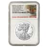 2017 S 1 oz Proof Silver American Eagle Limited Edition NGC PF 70 ER (Trolley Label)