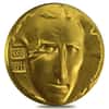 1976 Yugoslavia Nikola Tesla Commemorative Gold Medal AGW .7243 oz