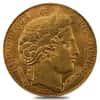 10 Francs France Late Head Ceres Gold Coin Avg Circ AGW .0933 oz (Random Year, 1895-1899)