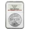 2006 1 oz Silver American Eagle NGC MS 69 First Strikes