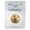 2008 W 1/2 oz $25 Burnished Gold American Eagle PCGS MS 70