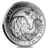2018 Somalia 1 oz Silver African Elephant .9999 Fine Coin BU 