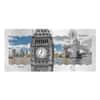 2017 5 Gram Cook Islands Skyline Foil Note $1 - London Silver Note .999 Fine