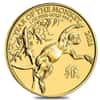 2016 Great Britain 1 oz Gold Year of the Monkey BU