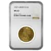 1907 $10 Liberty Head Gold Eagle Coin NGC MS 63