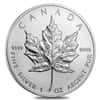 2001 1 oz Silver Canadian Maple Leaf .9999 Fine $5 Coin BU (Sealed)