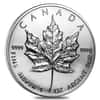 1996 1 oz Silver Canadian Maple Leaf .9999 Fine $5 Coin BU (Sealed)