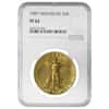 1907 $20 Gold Saint Gaudens Double Eagle High Relief NGC PF 62