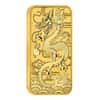 2018 1 oz Gold Australian Dragon Coin Bar $100 BU