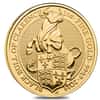 2018 Great Britain 1 oz Gold Queen's Beast (Black Bull) Coin .9999 Fine BU