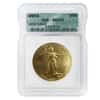 2002 1 oz $50 Gold American Eagle ICG MS 70