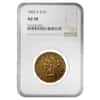 1882 S $10 Liberty Head Gold Eagle Coin NGC AU 58