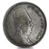 1923 Egypt 20 Piastres Fuad (Right) Silver Coin Circulated
