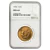 1932 $10 Indian Head Eagle Gold Coin NGC MS 64+