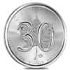 2018 1 oz Silver Canadian Maple Leaf 30th Anniversary .9999 Fine $5 Coin BU