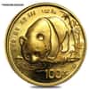 Chinese 1 oz Gold Panda Proof/Unc (Random Year, Not Sealed)