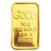 10 gram Nadir Refinery Gold Bar .9999 Fine (In Assay)