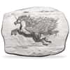 10 oz Argentia Winged Unicorn Silver Bar .9999 Fine Matte Finish