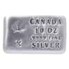 10 oz Canada Leaf Cast Silver Bar .9999 Fine
