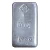 10 oz Johnson Matthey Vintage Silver Bar .999+ Fine (Larger Surface Area)