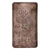 10 oz Johnson Matthey Vintage Silver Bar .999+ Fine (Stampings on Reverse)