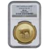 2007 2 oz Gold Lunar Year of The Pig Perth Mint (Series I) NGC MS 66