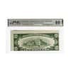 1950 A $10 Federal Reserve Note New York PMG XF 40 EPQ (Misaligned)