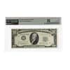 1950 A $10 Federal Reserve Note New York PMG XF 40 EPQ Misaligned