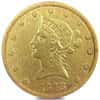 1843 $10 Liberty Head Eagle Gold Coin XF Details (Cleaned)