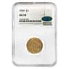 1854 $3 Gold Indian Princess Head NGC AU 58 CAC