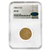 1854 O $3 Gold Indian Princess Head NGC XF 45 CAC