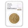 1860-S $20 Liberty Head Double Eagle Gold Coin NGC AU Details