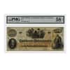 1862-1863 $100 Confederate States of America Currency Note PMG AU 58 EPQ