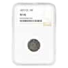 1877 CC Seated Liberty Silver Dime 10C NGC XF 45