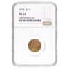 1878 $2.5 Liberty Head Quarter Eagle Gold Coin NGC MS 64